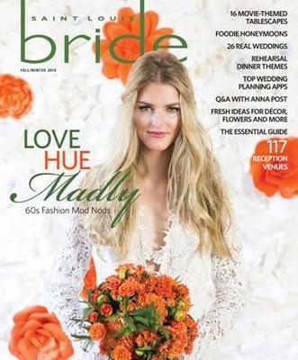 Fall/Winter Issue of St. Louis Bride Magazine