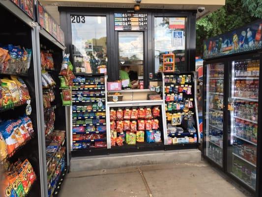 The outside convenience store