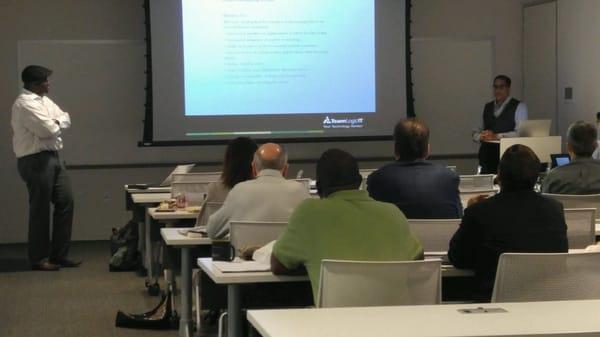 We were thrilled to educate our neighbors on the benefits of cloud solutions for small businesses