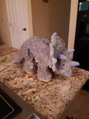 Triceratops dog toy.