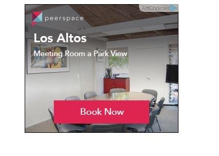 The Los Altos Chamber has a conference room available for rent by the hour through Peerspace.com https://www.peerspace.com/pages/listings/5b