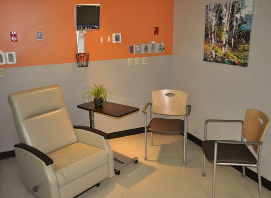 Our Surgical Eye Center recovery area