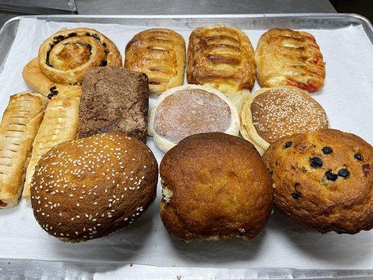 Assorted pastries