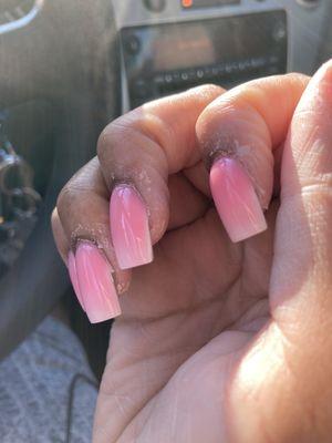 My nails after shop