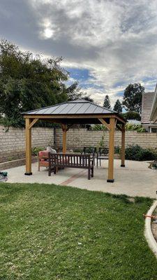 Completed Gazebo Build