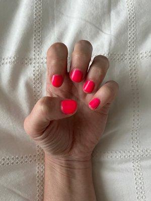 Gel manicure