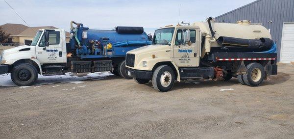 Our 2 pump trucks