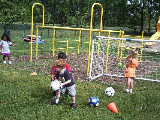 Summer soccer skills