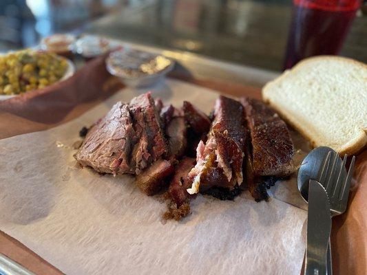 Brisket lean and ribs