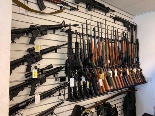 Firearms galore