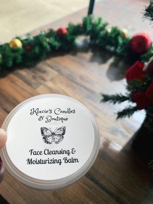 Face Cleansing & Moisturizing Balm