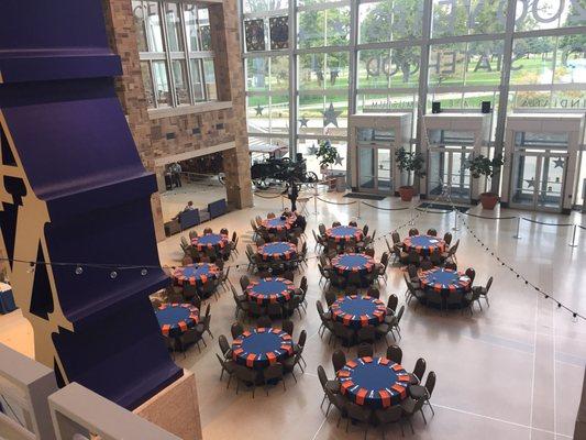 Banquet at our Design Innovation Summit at the Indiana State Museum, Oct. 2016 to demonstrate the newest SOLIDWORKS features.