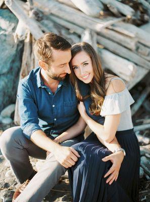 ebeys landing whidbey island engagement photos