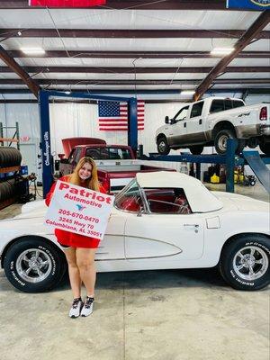 I highly recommend coming to Patriot Automotive! Candi is so sweet and Dusten works hard to get your vehicle back on the road!