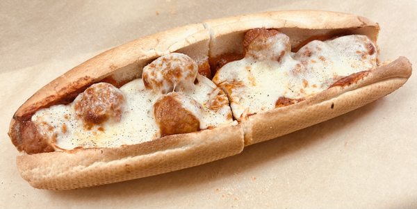 Toasted Meatball Sub!