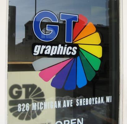 Front Door Vinyl Graphic