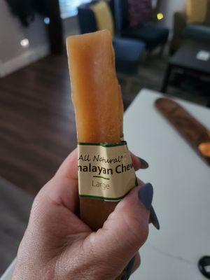 Mocha's favorite Himalayan Chew