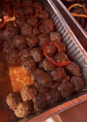 Smoked Meatballs!