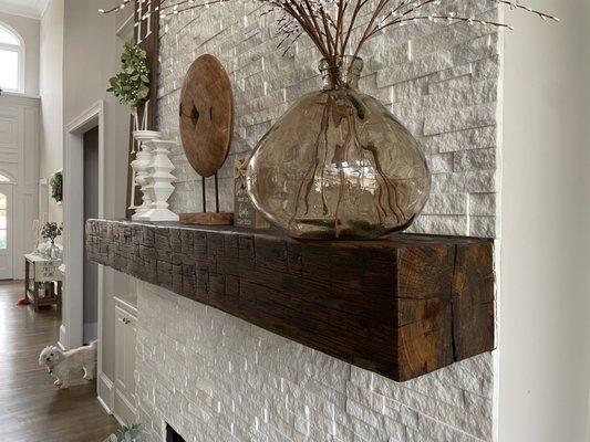 Beautiful Reclaimed Mantle