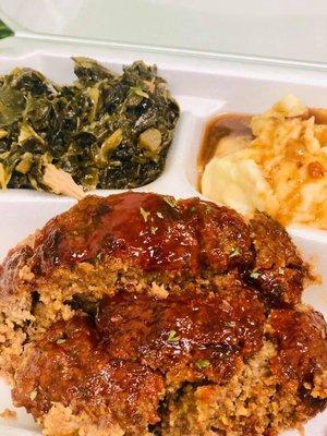 Meatloaf plate