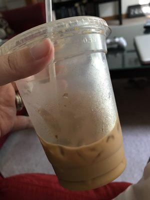 delish! caramel iced coffee