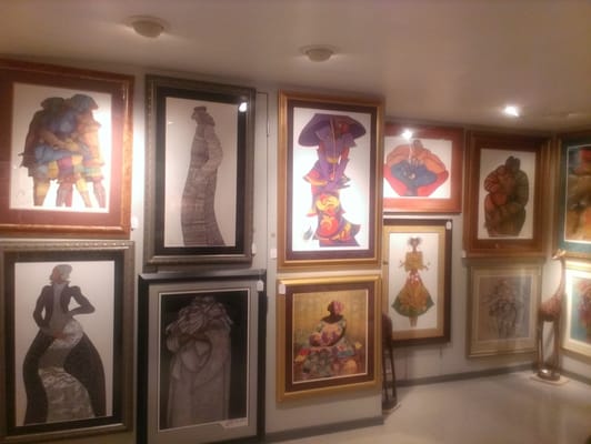 Beautiful gallery selections of AA art!