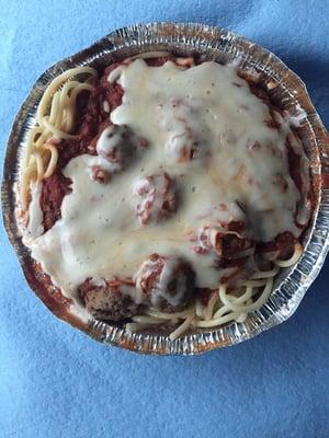 Spaghetti with meatball / large