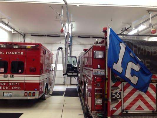 Engine/Medic 56-12th Man support, Go 'Hawks!