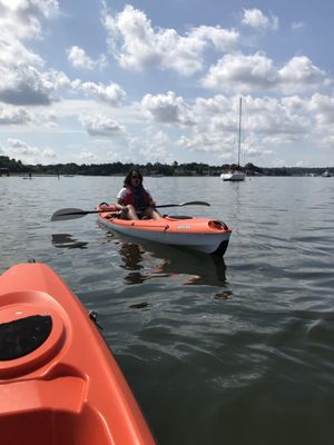 Kayaking morning