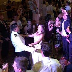 Beaufort NC. Military Bride and Groom Dance