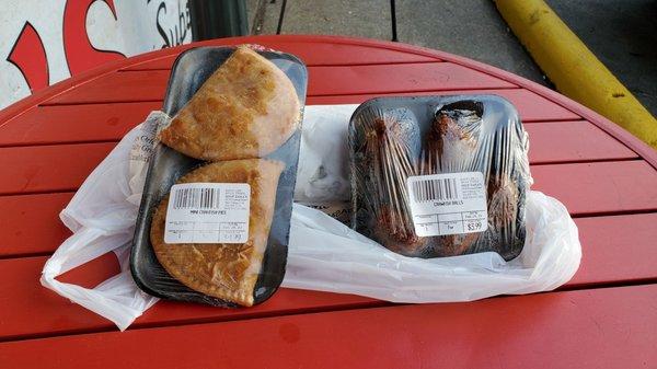 Crawfish Pie and Crawfish Balls