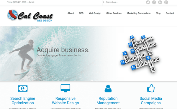 Cal Coast  Web Design