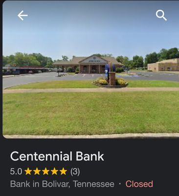 Centennial Bank