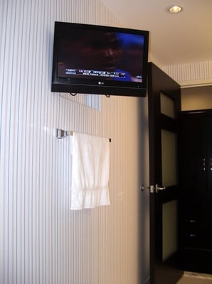 Bathroom TV