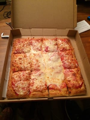 Sicilian pizza