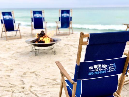 Beach Bonfire in Santa Rosa Beach Florida