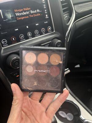 The Make up Renee Cuellar left in my car.