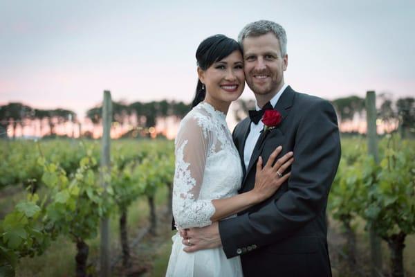 Simple classic wedding ao dai