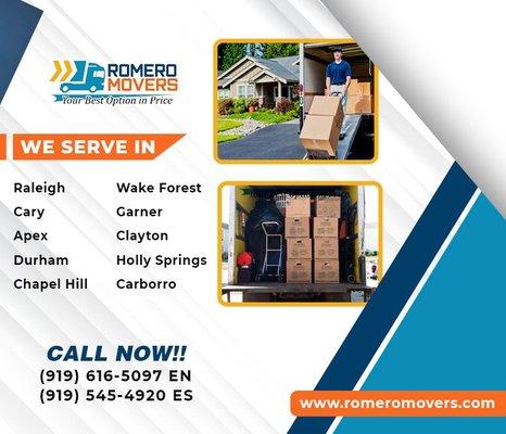 Full Service Moving Solutions.
Moving is hard, we make it easy!