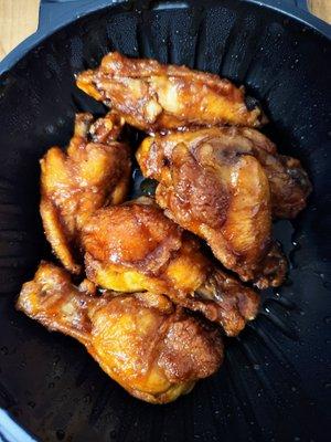 Barbecue chicken wings