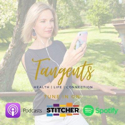 Listen to Dr. Sara's podcast- Tangents - wherever you you find your favorite podcasts.