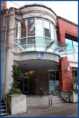 The Polyclinic First Hill - Entrance off of Harvard Avenue in Seattle, WA.