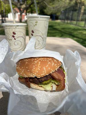 Avocado Bacon Burger