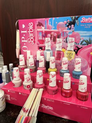 Adorable new Barbie OPI collection