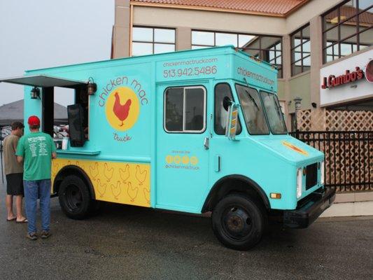 The Chicken Mac Truck outside the old J. Gumbo location in Fairfield.