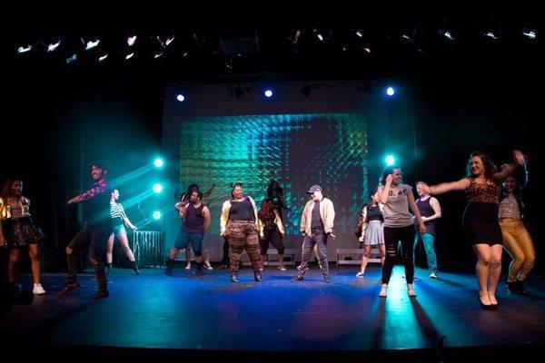 Circle Players's production of Bring It On the musical at the Looby Theatre.