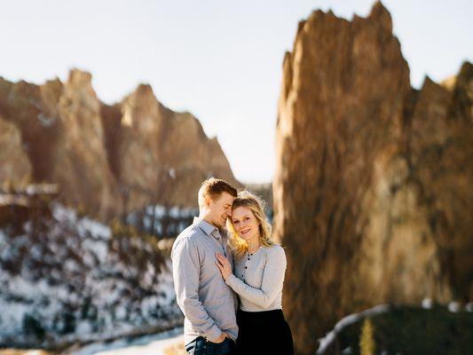 Smith Rock engagement Photos