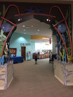 Entrance to the Children's Library