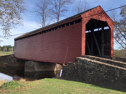 Loys Station Covered Bridge.