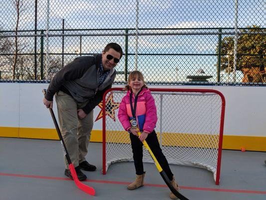 We love hockey too!